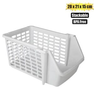 Organiser Basket 28 x 21 x 15cm Stackable