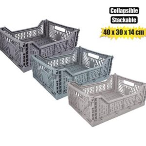 Gondol Basket Plastic Collapsible 15l 40 x 30 x 14cm