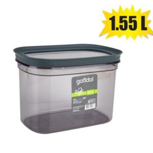 Gondol Cannister Vinto Oval 1.55l Smoke Color