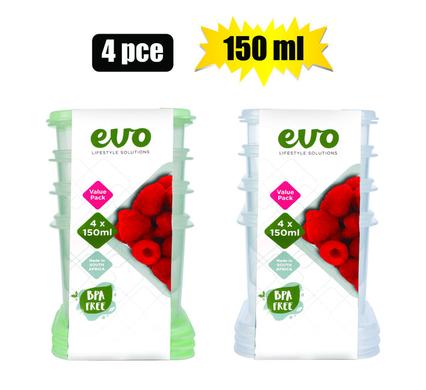 Evo Container Mini 150ml 4-piece