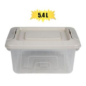 Container Clip Lock Clear Box 5.4l