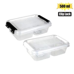 Gondol Container Clip Lock My Box 2-div 500ml
