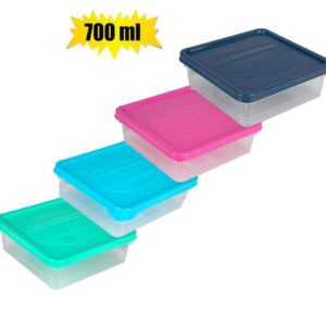 Lunch Box Plastic 700ml Lunchmate