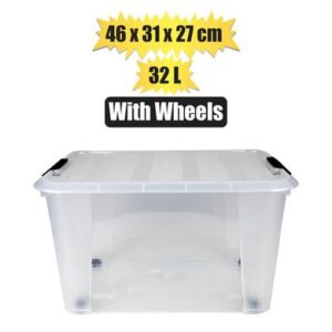 Storage Box Roller 32l 46 x 31 x 27cm