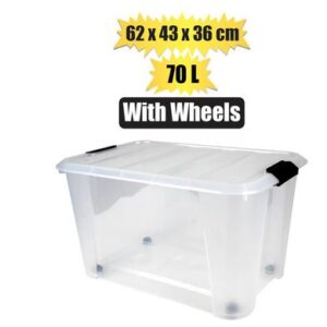 Storage Box Roller 70l 62 x 43 x 36cm