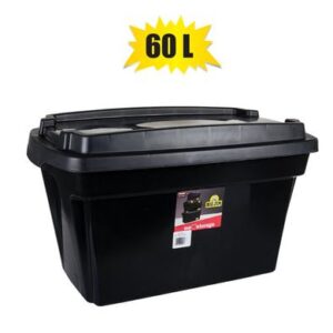 Big Jim Storage Box Black 60l Tough Tote