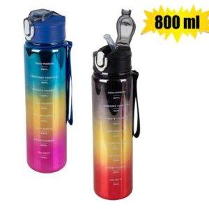 Water Bottle 800ml Electroplated