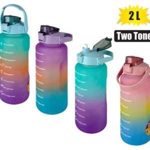 Water Bottle 2l Two-tone