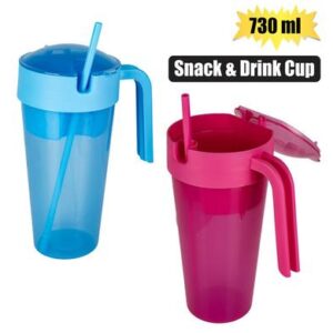 Popcorn Jug Snack & Drink Cup 730ml