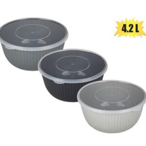 Salad Bowl Luno with Lid 4.2l