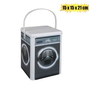 Storage Tin Washing Machine 15 x 15 x 21cm