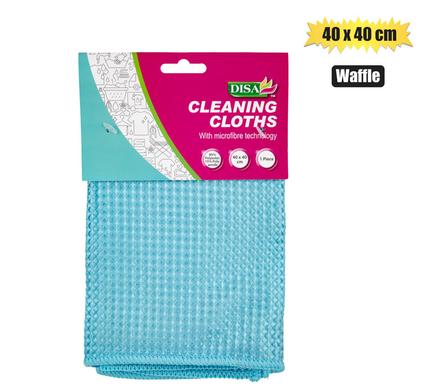 Disa Cloth Microfibre 40 x 40cm 1-piece Waffel