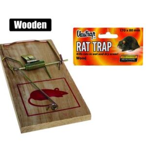 Vastrap Trap Rat Wooden 17 x 8cm