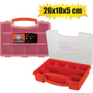 Big Jim Utility/tool-box Plastic Orange 26 x 18 x 5cm