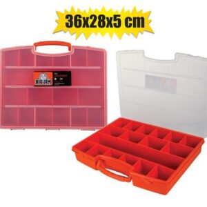 Big Jim Utility/tool-box Plastic Orange 36 x 28 x 5cm