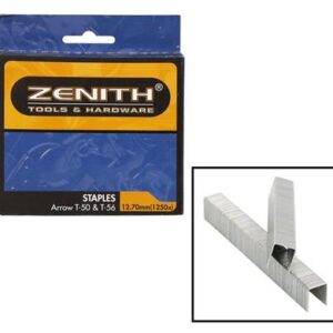 Zenith Tools & Hardware Staples t-50 12.70mm box-1250