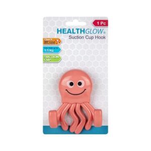 Health Glow Hook PVC Suction 1-piece Octopus