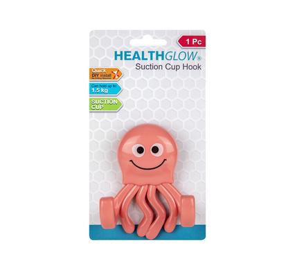 Health Glow Hook PVC Suction 1-piece Octopus