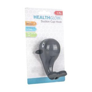 Health Glow Hook PVC Suction 1-piece Whale