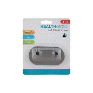 Health Glow Hook S/adh Stainless Steel 1-piece 2hook