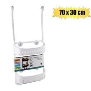 Health Glow Shower Caddy Pp 70 x 30cm Suction Cups