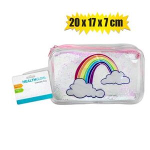 Health Glow Cosmetic Bag 20 x 17 x 7cm