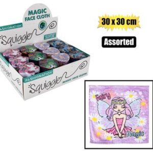 Face Cloth Kids Magic 30 x 30cm Assorted