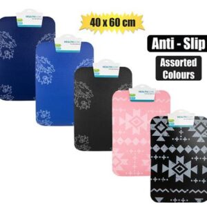 Health Glow Bathmat Anti-slip 40 x 60cm – Assorted