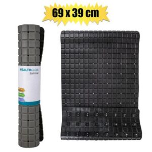 Health Glow Bathmat Tpe 2 Colours 69 x 39cm – Assorted