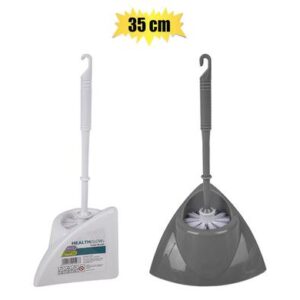 Health Glow Toilet Brush with Stand Plastic