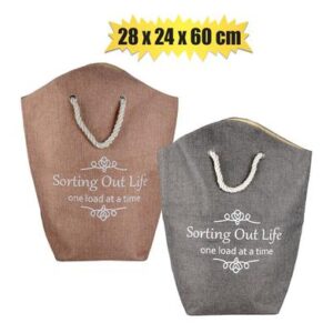 Laundry Bag 28 x 24 x 60cm Rope Handles