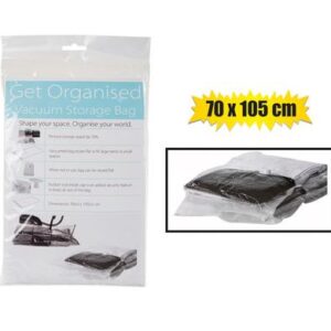 Get Organised Storage Bag Vacuum Seal 70 x 105cm