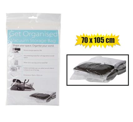 Get Organised Storage Bag Vacuum Seal 70 x 105cm