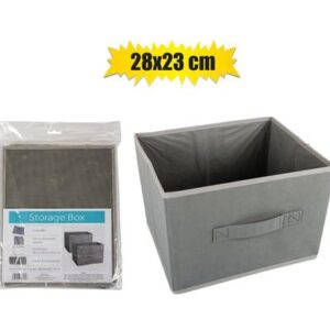 Get Organised Storage Box Non-woven 28 x 23cm Colapsible