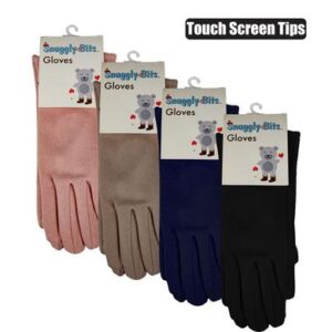 Snuggly Bits Gloves Adult Ladies Assorted