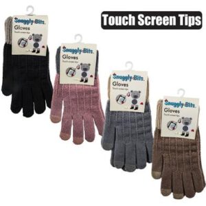 Snuggly Bits Gloves Unisex Touch Screen Tips (Style 2)