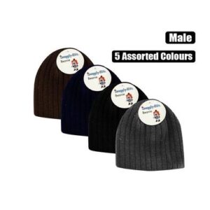 Snuggly Bits Beanie Adult Acrylic Basic Colours – Assorted