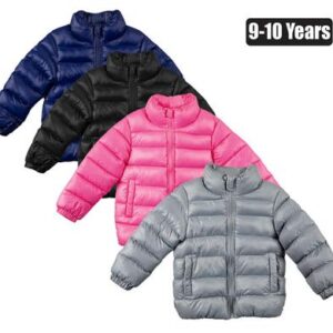 Snuggly Bits Puffer Jacket Kids Plain Size 9-10
