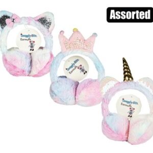 Snuggly Bits Winter Earband Plush Assorted