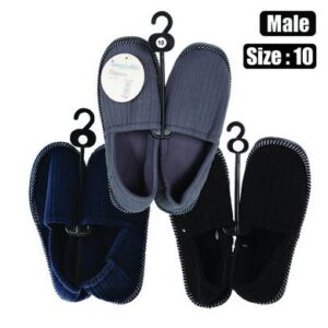 Snuggly Bits Slipper with Binding & Tpr-sole Size 10