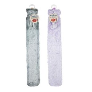 Snuggly Bits Hotwater Bottle with Plush Cover Long 2l
