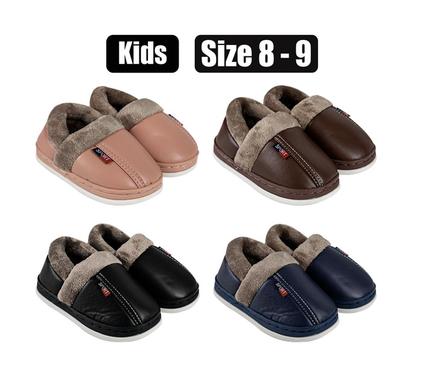 Snuggly Bits Slipper Kids with Lining Size 8-9