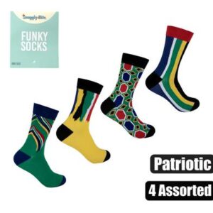 Snuggly Bits Socks Unisex Patriotic Assorted