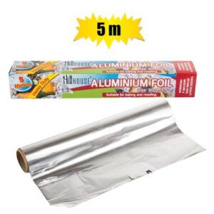 Hillhouse Zipper & Wrap Disposable Roll Foil 30cmx 5m Heavy Duty