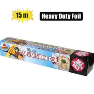 Hillhouse Zipper & Wrap Disposable Roll Foil 30cmx 15m Heavy-duty