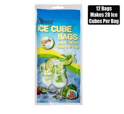 Hillhouse Zipper & Wrap Ice-cube-maker Plastic 336-piece (28 x 12-piece)30mic