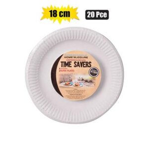 Home 'N Leisure Timesavers Picnic Plates Paper 18cm 20-piece