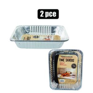 Home 'N Leisure Timesavers Baking Pan Alu-foil 2-piece 29.5 x 23.5 x 5.5cm