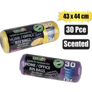 Disa Refuse Bag Scented 30-piece with Hndls 44 x 39cm