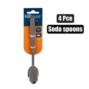 Hillhouse Cutlery Soda Spoons 4-piece Eloff